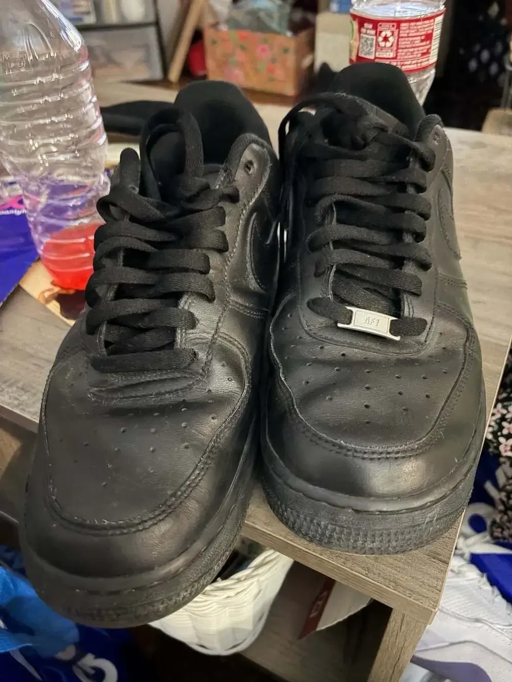 Nike Air Force 1 '07 Low Triple Black Men's Sneakers (CW2288-001)